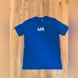 Under Armour Men's Short Sleeve Tee in Blue Sz M